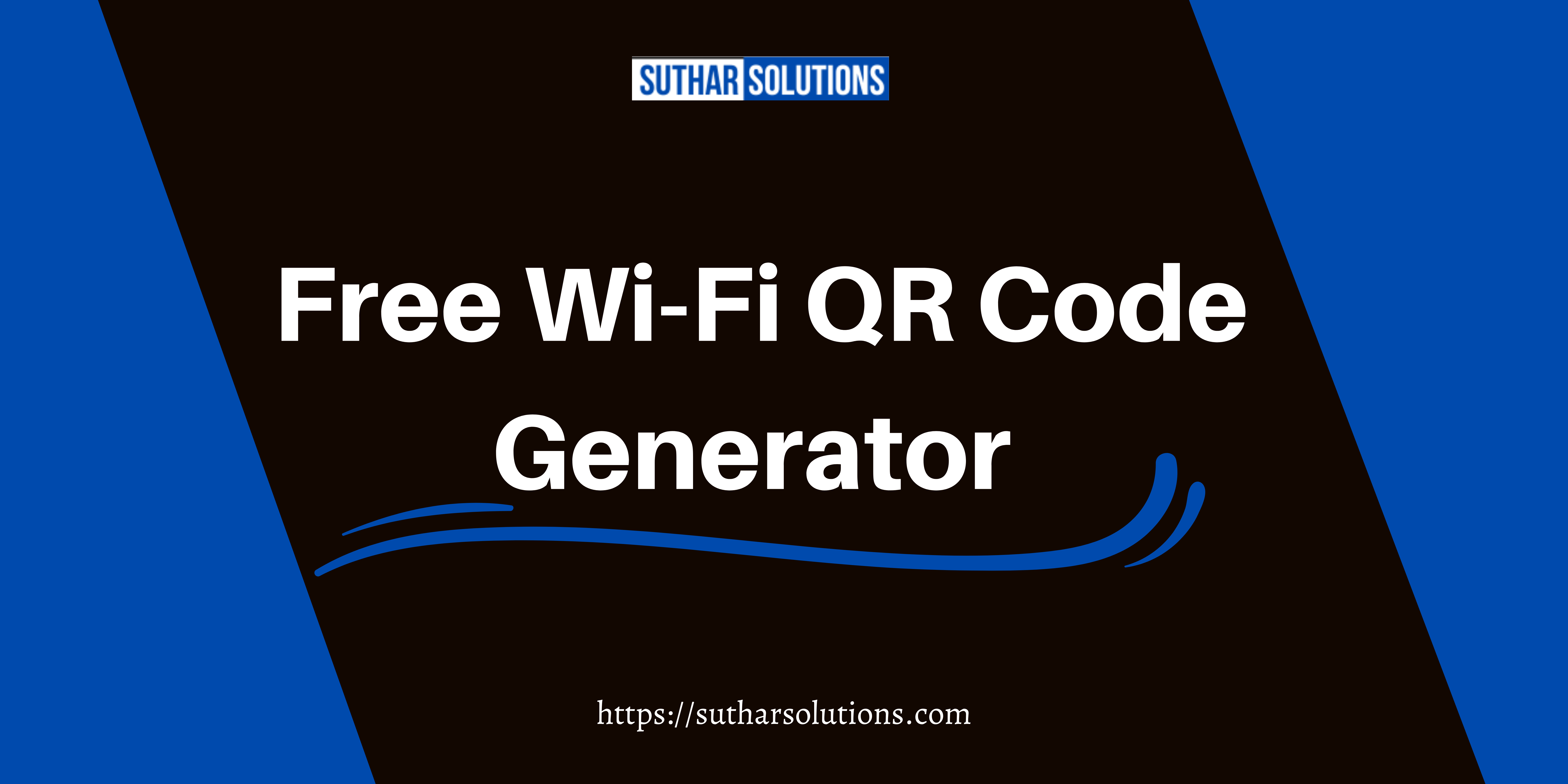 Free Wi-Fi QR Code Generator