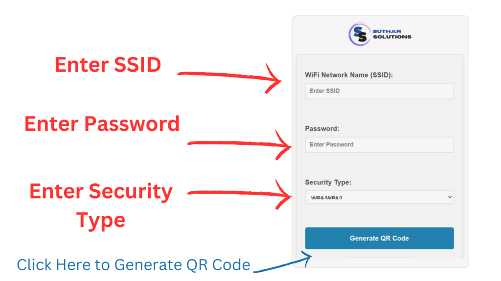 Free  Wi-Fi QR Code Generator