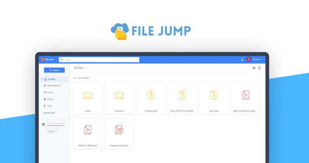 FileJump Lifetime deal