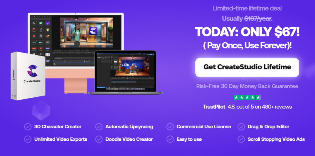 CreateStudio Lifetime Deal