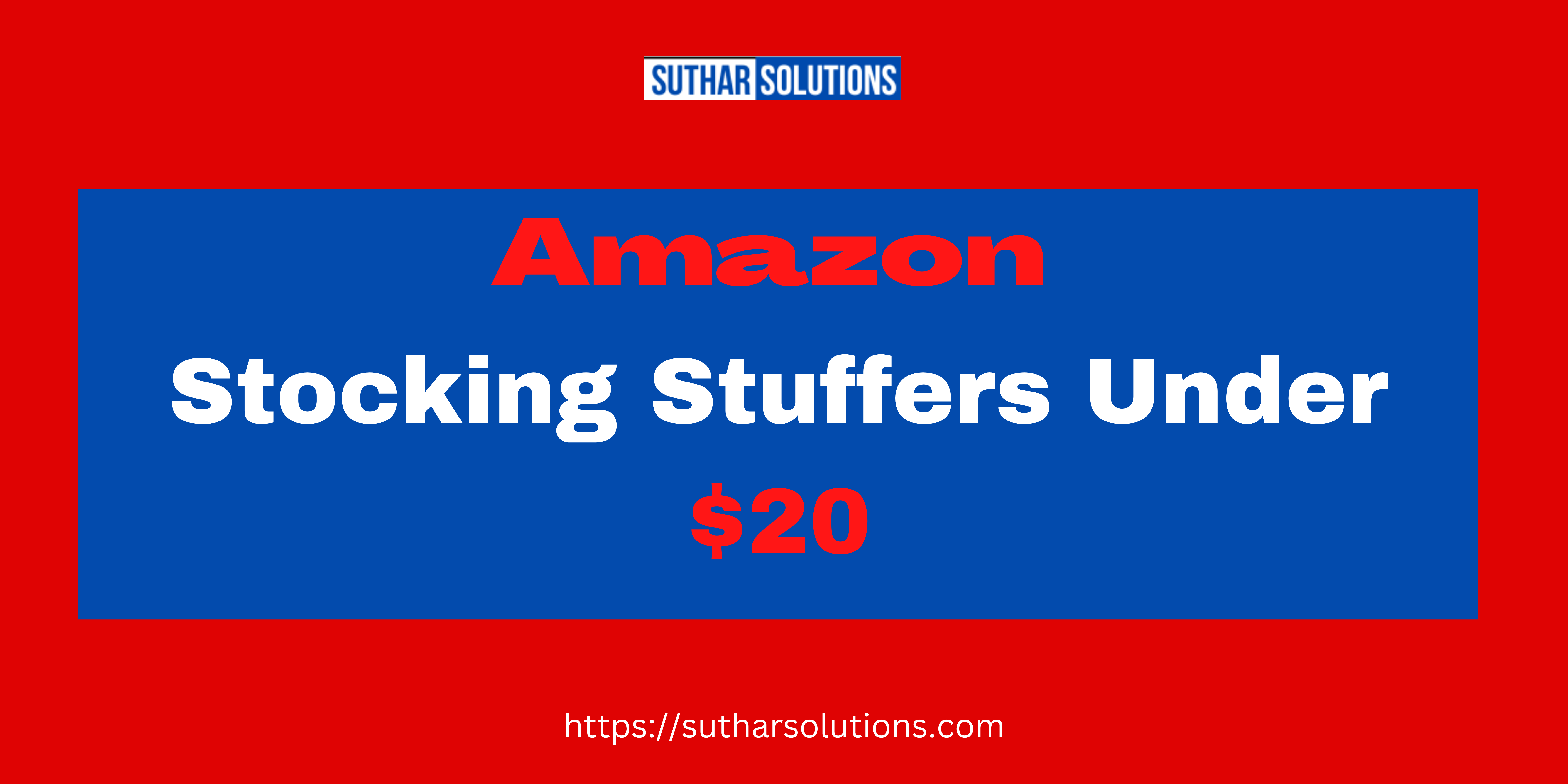 Stocking Stuffers Under $20