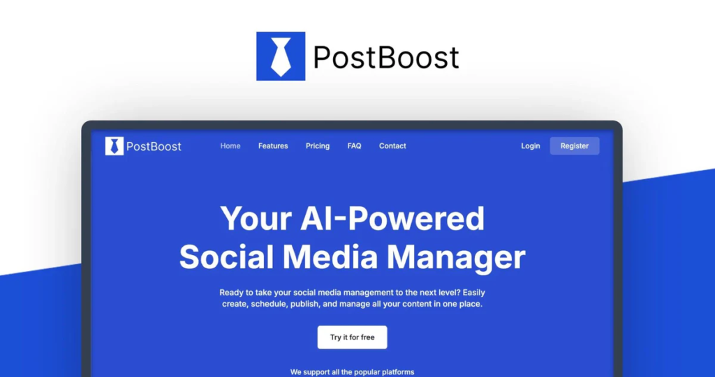 PostBoost: Your AI-Powered Social Media Manager