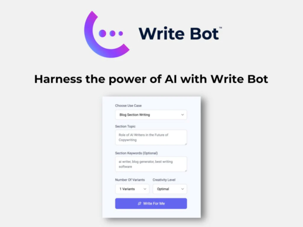 WriteBot Lifetime Deal